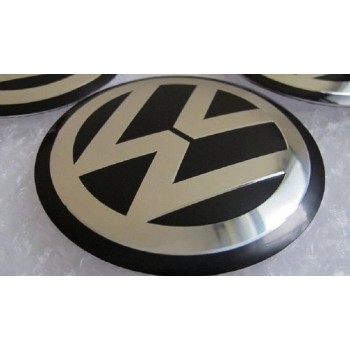 Set van 4 Volkswagen stickers 60mm
