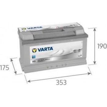 Varta Silver Dynamic H3 accu 12V 100Ah(20h)