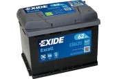 EXIDE EB620 Excell 12V 62 Ah 540A Autobatterij 3661024034531