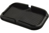 Anti-slip pad / matje - voor smartphone - zwart - 18,6 x 11,2 cm - voor in de auto