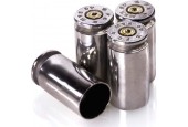 Lucky Shot - 40 cal Valve stem covers - Nickel- 4pcs (nikkel)