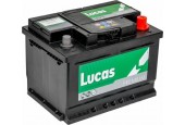 Lucas Premium Auto Accu | 12V 60AH 540 CCA | + Pool Rechts / - Pool Links | Voetbevestiging