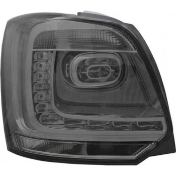 AutoStyle Set LED Achterlichten passend voor Volkswagen Polo 6R 3/5-deurs 2009-2014 - Smoke