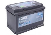 EXIDE EA770 Premium Carbon Boost 12V 77 Ah 760A Autobatterij 3661024034241
