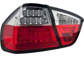 AutoStyle Set LED Achterlichten 'Version 2' BMW 3-Serie E90 Sedan 2005-2008 - Rood/Helder
