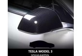 Tesla Model 3 Carbon Spiegelkappen Set Cover Auto Accessoires Exterieur Styling Nederland en België