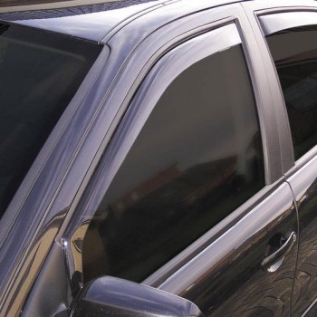 ClimAir Zijwindschermen Dark passend voor Volkswagen Polo 3 deurs 2001-2009
