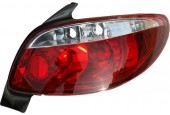 AutoStyle Set Achterlichten passend voor Peugeot 206 excl. CC/SW - Rood/Helder - Version II