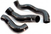 Siliconen slangen set intercooler: zwart