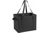 Auto kofferbak/kasten organizer tas zwart vouwbaar 34 x 28 x 25 cm - Vouwbaar - Auto opberg accessoires