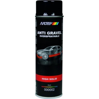 Anti Gravel High Solid Zwart 500ML 500 ml