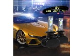 2 STKS H7 IP65 Waterdicht Wit Licht 6 CSP LED Auto Koplamp Lamp, 9-36 V / 18 W, 6000 K / 2000LM