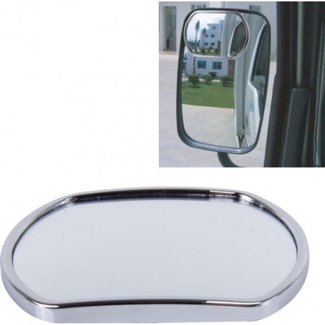 3R-025 Truck Blind Spot Achteraanzicht Wide Angle Mirror, Afmetingen: 14cm x 10.5cm (zilver)