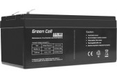 Green Cell 12V 33Ah VRLA AGM accu met B3 Terminal