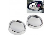 2 STKS SY-022 Autospiegel Spiegel Dode hoek Achteraanzicht Kleine ronde spiegel, Diameter: ongeveer 5,6 cm (zilver)