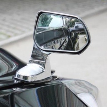 3R-105R 360 graden draaibare rechter assistent-spiegel voor auto (zilver)
