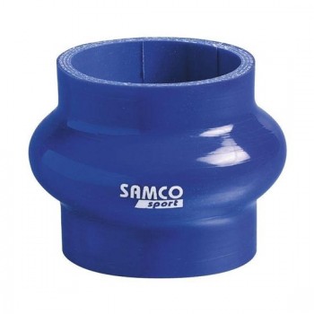 Samco Sport Samco Verbindingsslang recht blauw - Lengte 76mm - Ø100mm