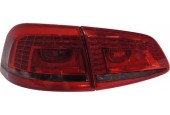Depo Set LED Achterlichten passend voor Volkswagen Passat 3C Facelift 2011-2014 - Rood/Smoke