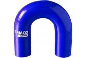 Samco Sport Samco Siliconen slang 180 graden bocht - Lengte 127mm - Ø60mm - Blauw