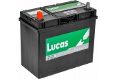 Lucas Premium Auto Accu | 12V 45AH 330 CCA | + Pool Links / - Pool Rechts |