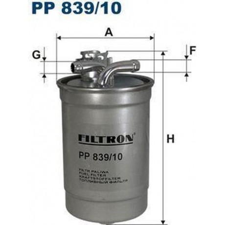 FILTRON Brandstoffilter PP839 / 10