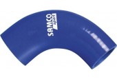 Samco Sport Siliconen Slang Lucht/water Ø51/63mm 102mm 90° Blauw