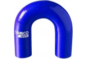 Samco Sport Samco Siliconen slang 180 graden bocht - Lengte 140mm - Ø76mm - Blauw