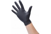 Handschoenen Wegwerp - Latex - Disposable Gloves - Zwart - Maat M - 100 stuks