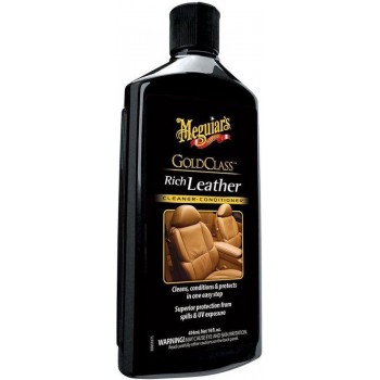 Meguiar's Gold Class Rich Leather cleaner & conditioner