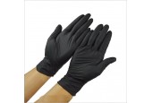 Nitril Handschoenen -Zwart - maat: M - 100 stuks