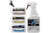 Auto reiniging Klei Pakket bestaande uit 3 soorten klei en 500ml klei smeermiddel