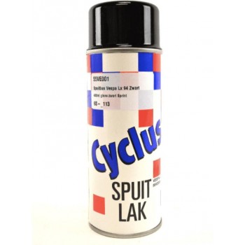 Spuitbus Vespa Sprint / S Zwart Glans - Kleurcode 94 - 400ml