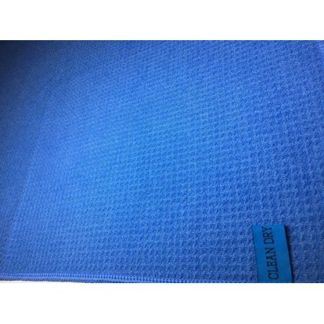 Ramendoek Microvezel droogdoek 2 x blauw Clean dry