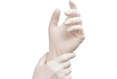 Witte chirurgische latex handschoenen - maat XS - 100 stuks