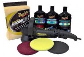 Meguiars MT310ULTKIT Professional DA Polisher Kit inclusief Pads + Producten +Tas
