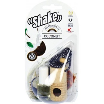 Shake Auto Luchtverfrisser - Autoparfum - Autogeur - Coconut