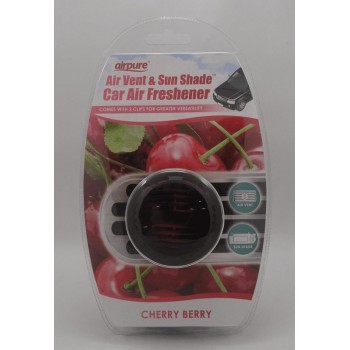 Airpure - Zonwering / Auto Luchtverfrisser Cherry Berry