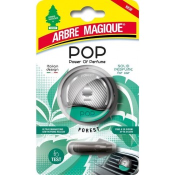 ARBRE MAGIQUE - POP Power Of Parfume - Green Mint - Geurt 30 Dagen Lekker Fris Voor In De Auto