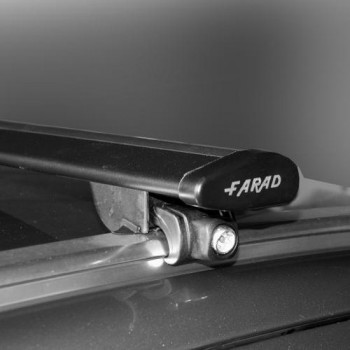 Dakdragers Peugeot 3008 vanaf 2016 met gesloten dakrails - Farad wingbar zwart