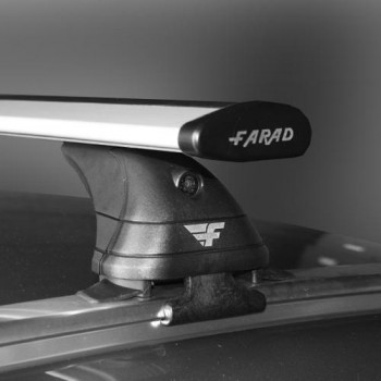 Dakdragers Bmw X1 (F48) SUV vanaf 2015 - Farad aluminium wingbar