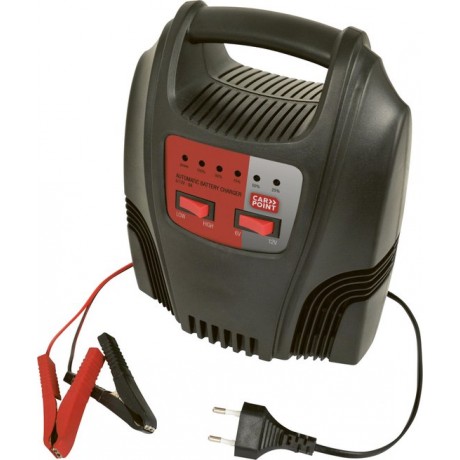 Carpoint Auto Acculader 8A 6-12 Volt - Accu lader voor Auto of Motor