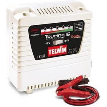 Telwin acculader Touring 15 Tronic 230V 12V / 24V laden en onderhouden