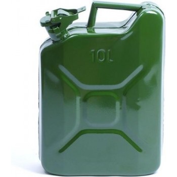 Jerrycan 10 liter (metaal)