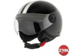 SYM-scooter-motor-jet-helm-glans zwart-s