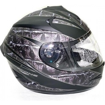 Astone Helm Graphic Exclusive Roadshow Zwart / Grijs dierenprint maat XS ECE Gekwalificeerd