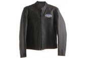Motorjack Heren – Buell Leather Jacket – Zwart maat 2XL