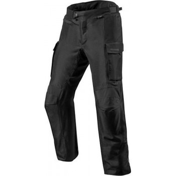 REV'IT! Outback 3 Short Black Textile Motorcycle Pants L