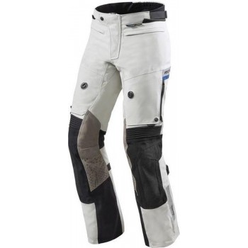 REV'IT! Dominator 2 GTX Light Grey Green Textile Motorcycle Pants XL