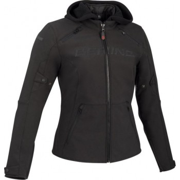 Bering Drift Lady Black Textile Motorcycle Jacket T2