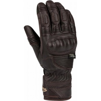Segura Ramirez Brown Motorcycle Gloves T8